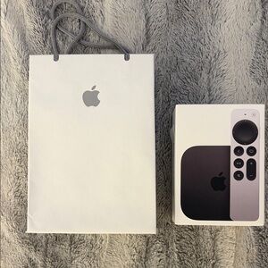 Apple TV 4K Box and Bag New